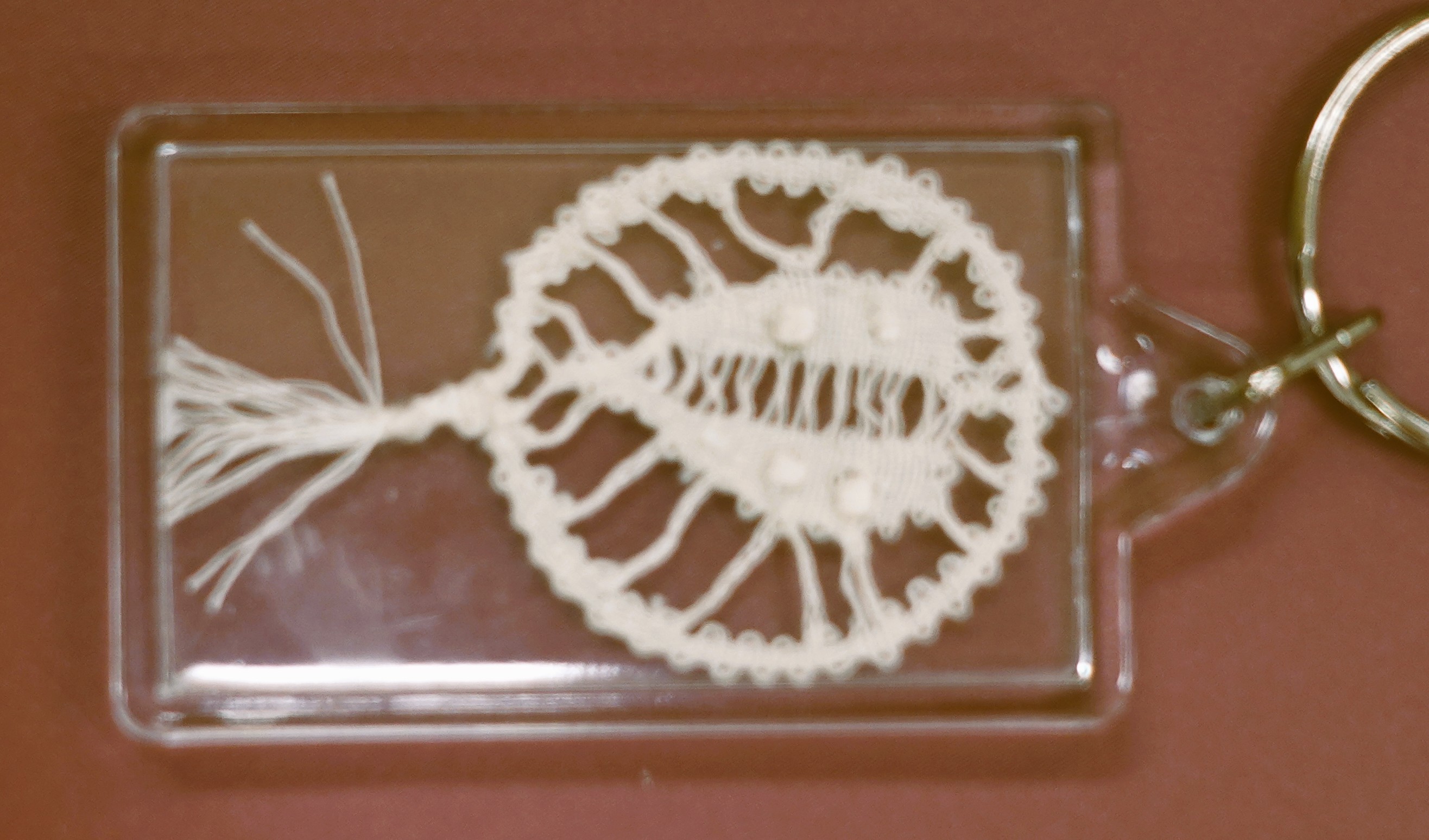 Student lace work, image 076